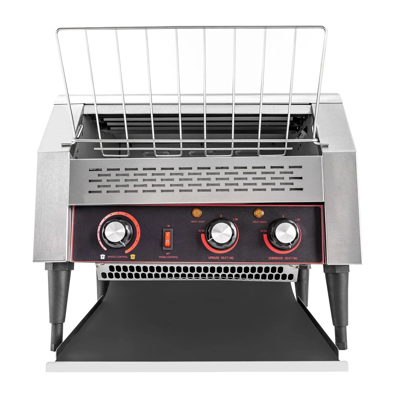 110V Commercial Conveyor Toaster Bread Baking Machine 2600W TT-450L 450Slices/H