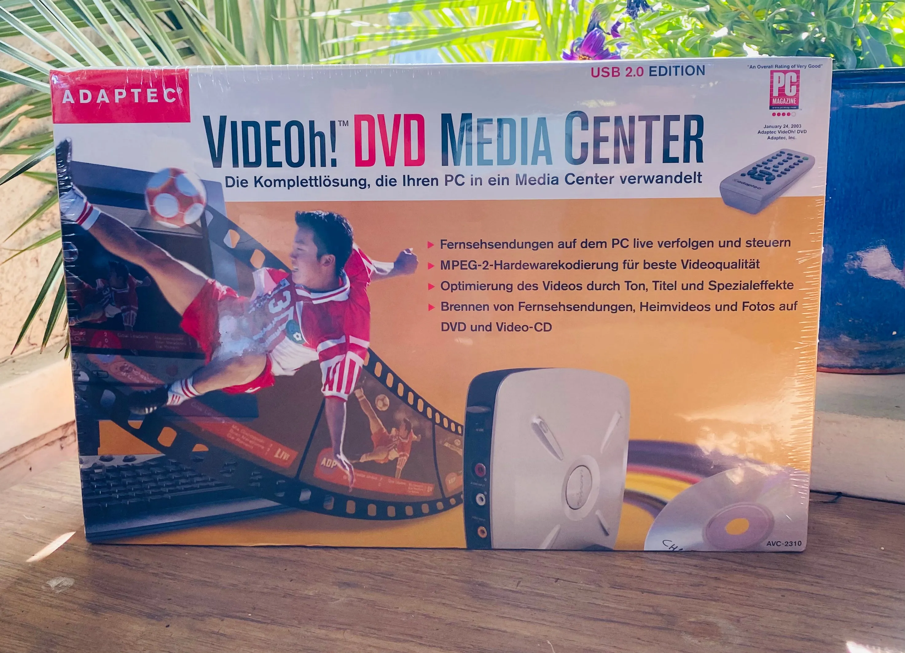 Adaptec VideOh! DVD, PC, CD, TV, All Purpose Media Center USB 2.0 Edition