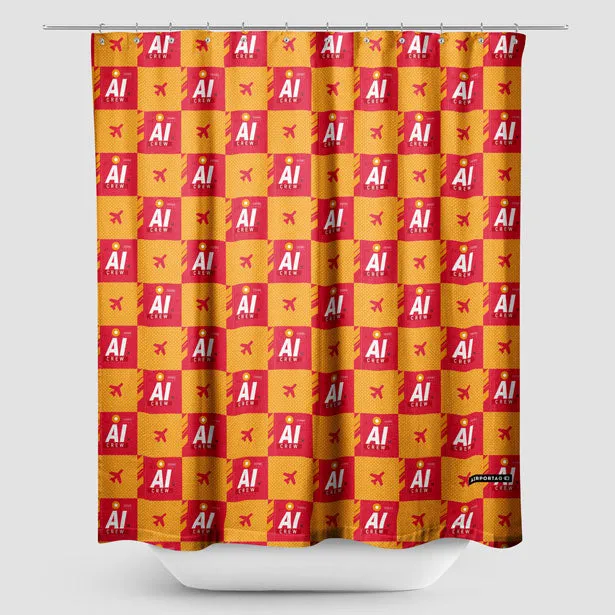 AI - Shower Curtain