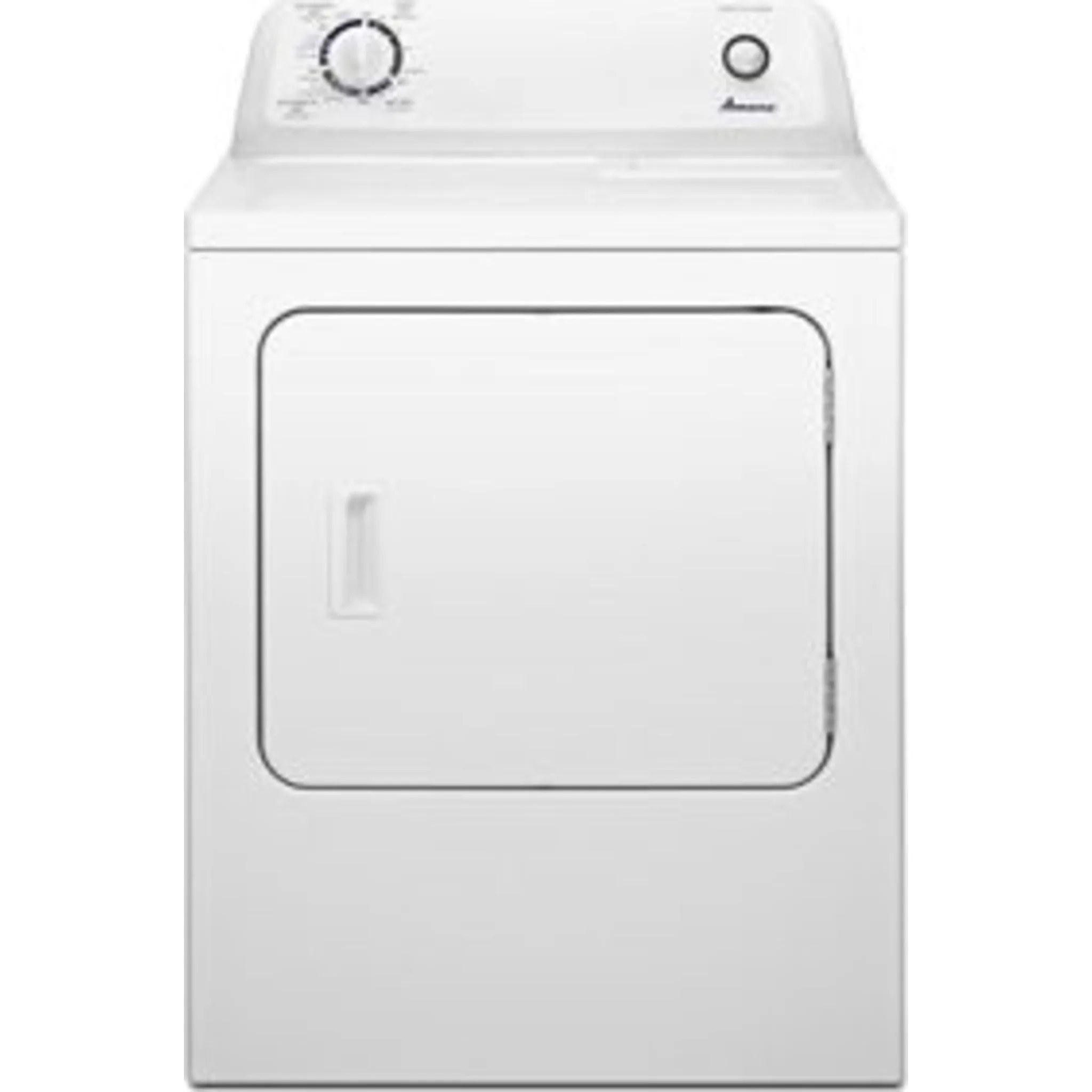 Amana 6.5 cu. ft. Top-Load Electric Dryer with Automatic Dryness Control (YNED4655EW)