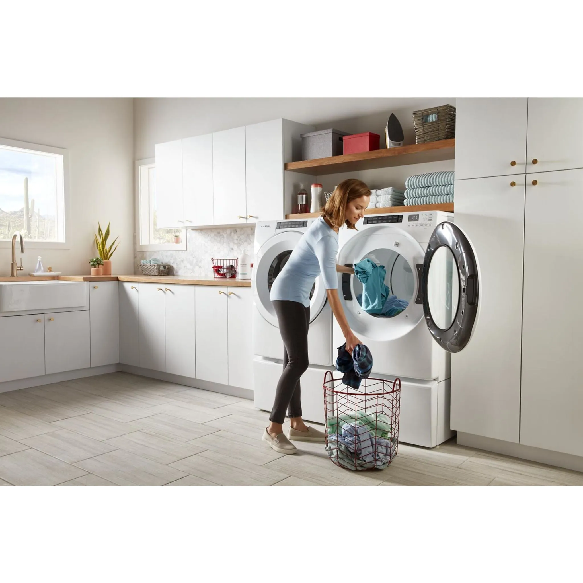 Amana Front Load Washer (NFW5800HW) - White