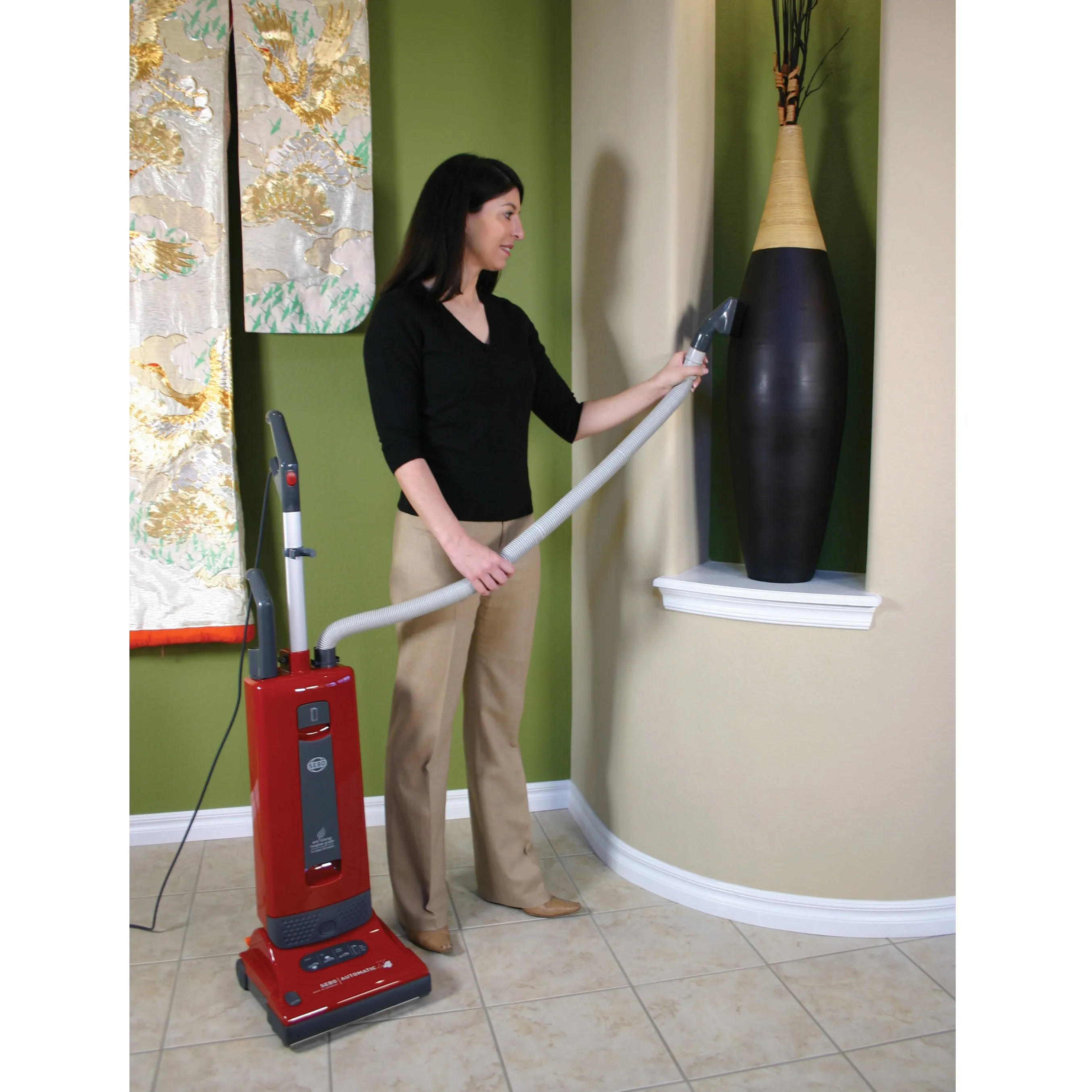 Automatic X7 Upright Vacuum 91503AM, Red