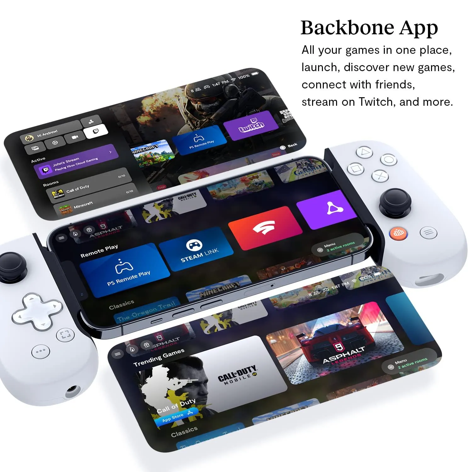 Backbone One Mobile Gaming Controller for iPhone (PlayStation Edition)