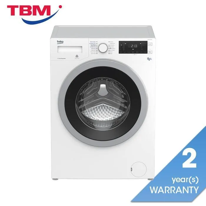 Beko WDX8543130W Washer Front Load 8.0Kg Dryer 5.0Kg 1400Rpm Inverter