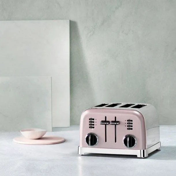 Cuisinart 4 Slice Toaster Vintage Rose