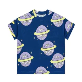 Dear Sophie Short Sleeved T-shirt - Planet Navy