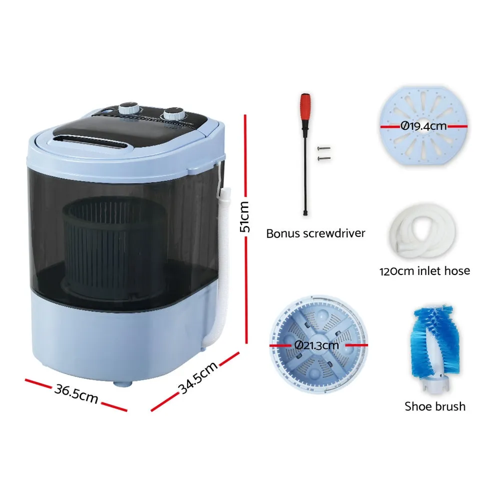 Devanti 3KG Mini Portable Washing Machine