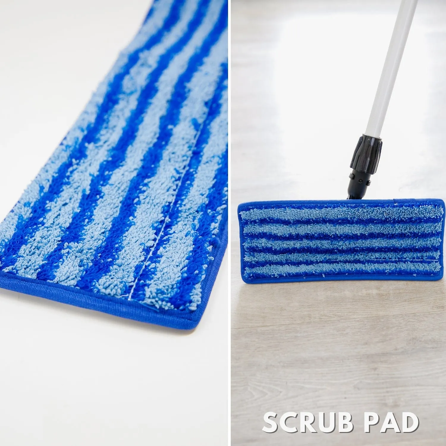 Don Aslett Professional Microfiber Mop Bundle - 3 Sizes