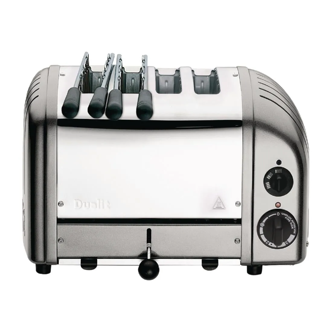 Dualit 2 x 2 Combi Vario 4 Slice Toaster Silver 42171