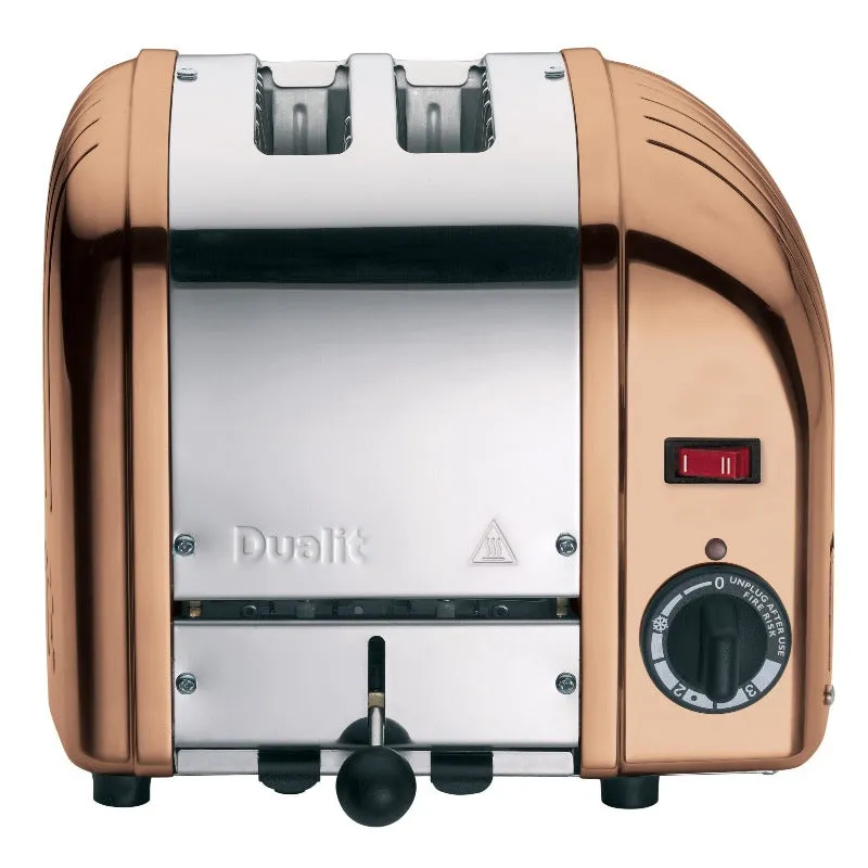 Dualit Classic Vario 2 Slice Toaster Copper