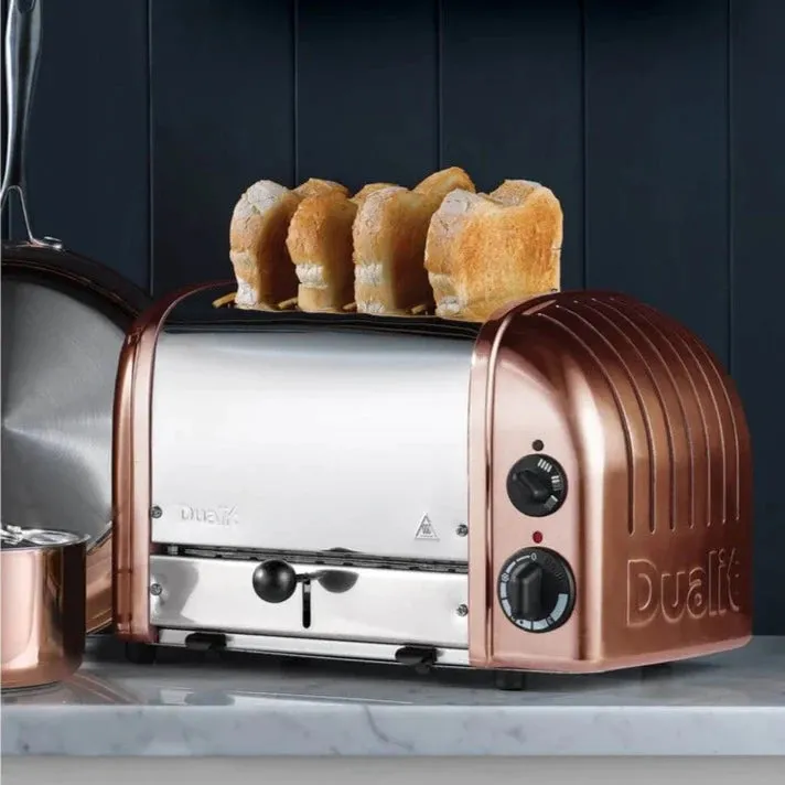 Dualit Classic Vario AWS 4 Slice Toaster Copper