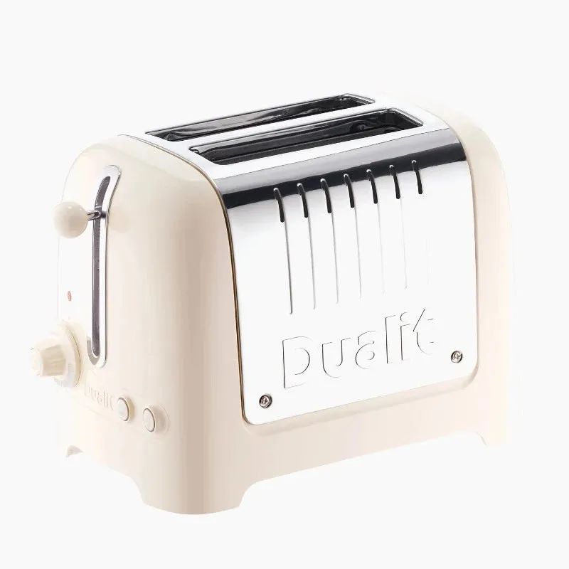 Dualit Lite 2 Slice Toaster Canvas White