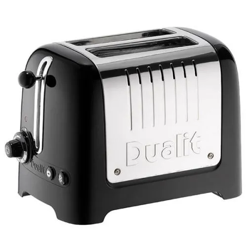 Dualit Lite 2 Slice Toaster Gloss Black