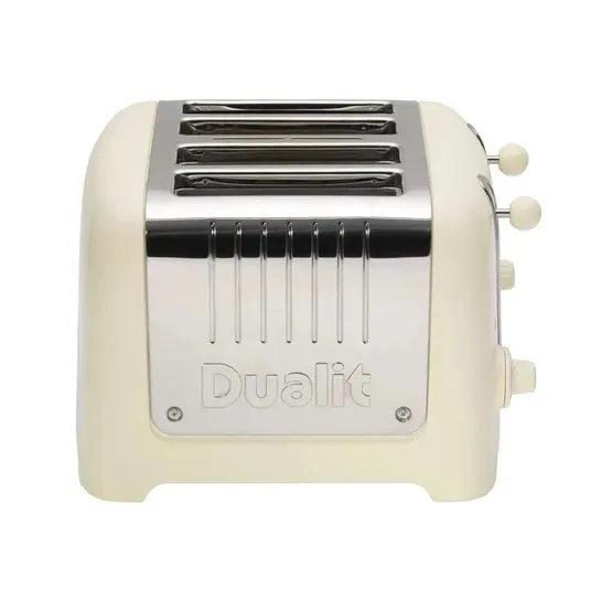 Dualit Lite 4 Slice Toaster Gloss Cream