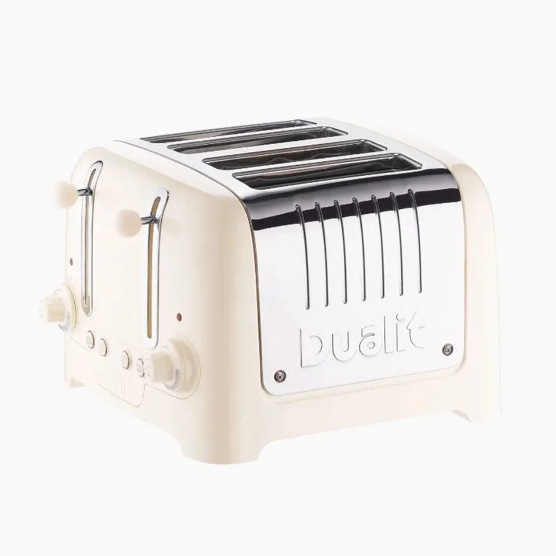 Dualit Lite 4 Slice Toaster Gloss Cream