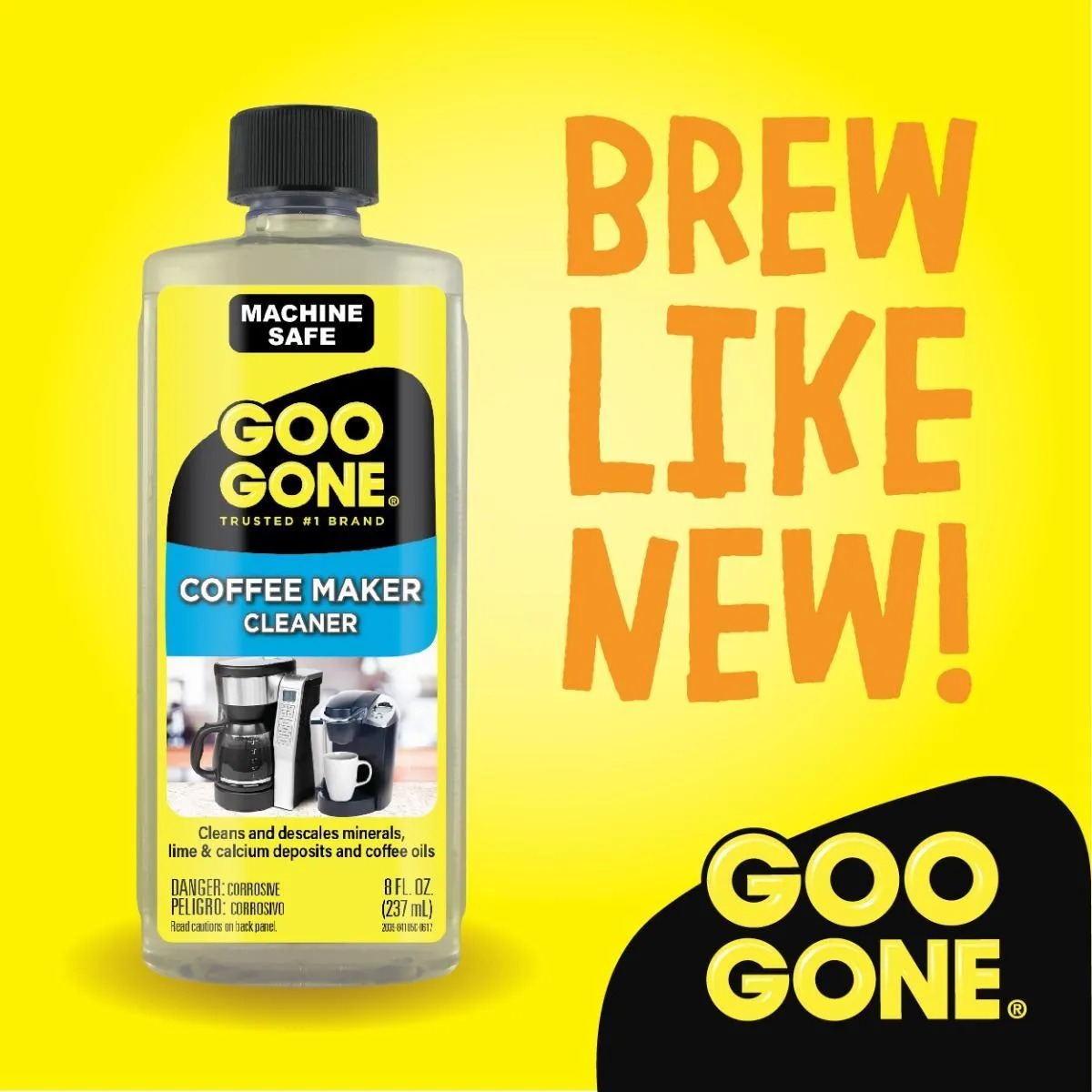 Goo Gone Coffee Maker Cleaner, 8 Fl. Oz