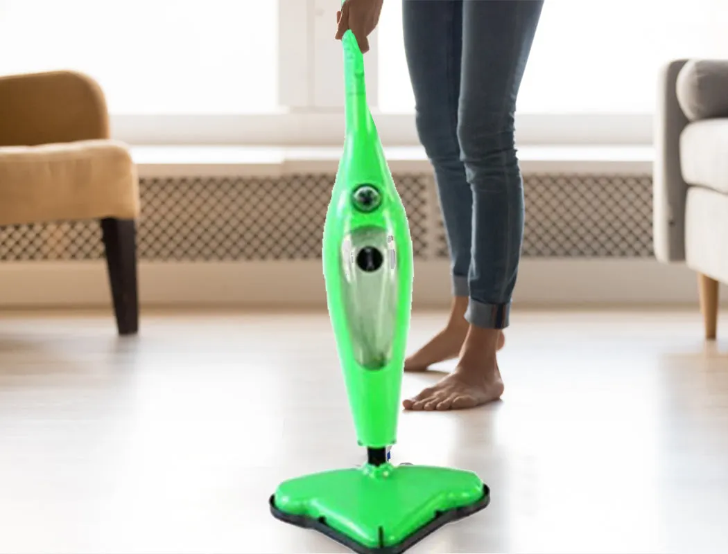 High Pressure 1300W Steam Mop, 300ml Tank, IPX4