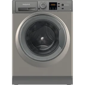 Hotpoint NSWF7469GGUK 7kg 1400 Spin Anti-Stain Washing Machine Graphite