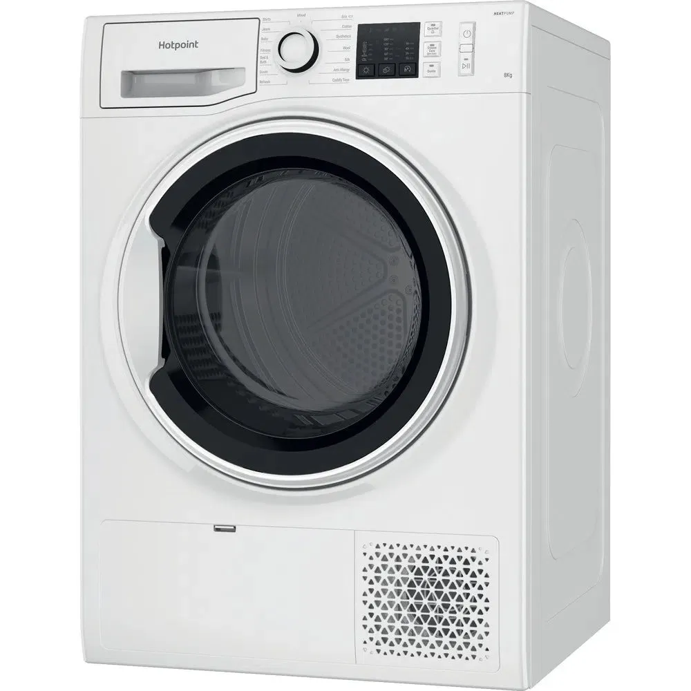 Hotpoint NTM1081WK 8Kg Heat Pump Tumble Dryer White