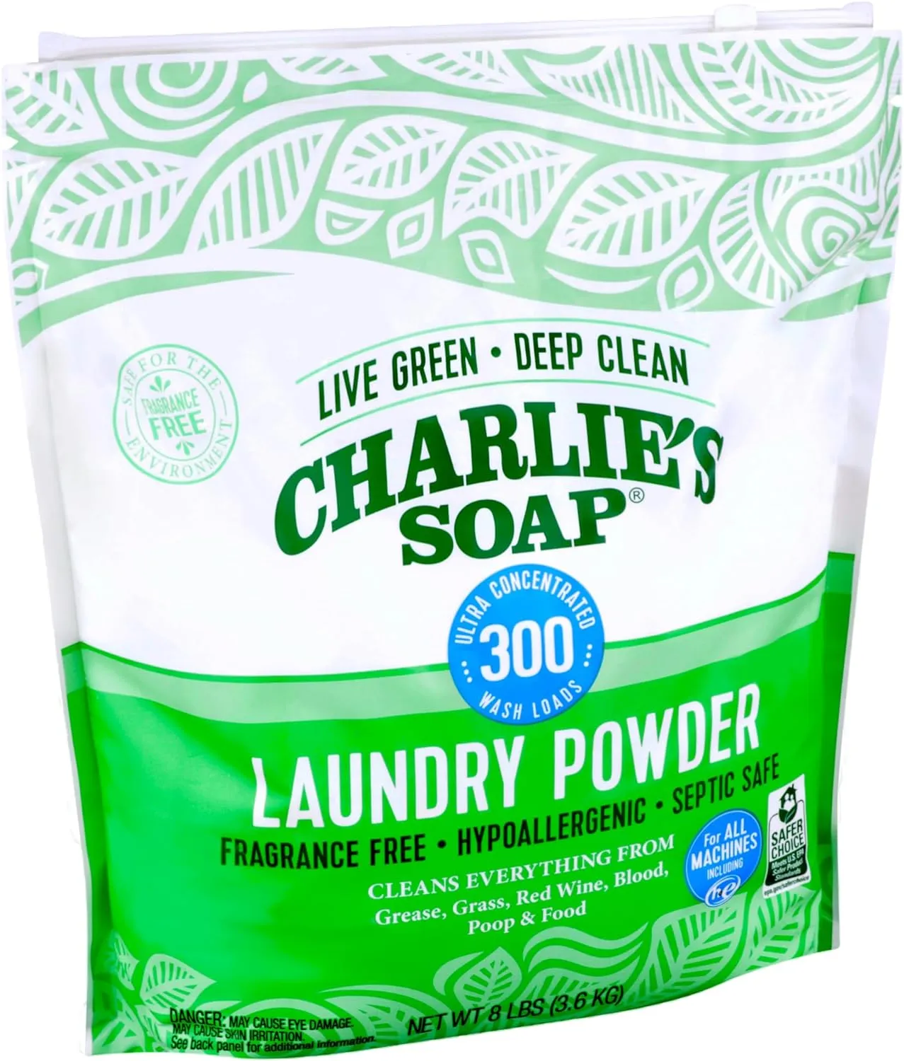 Hypoallergenic Laundry Powder, Deep Cleaning Washing Powder Detergent, Eco-Friendly, Safe, and Effective