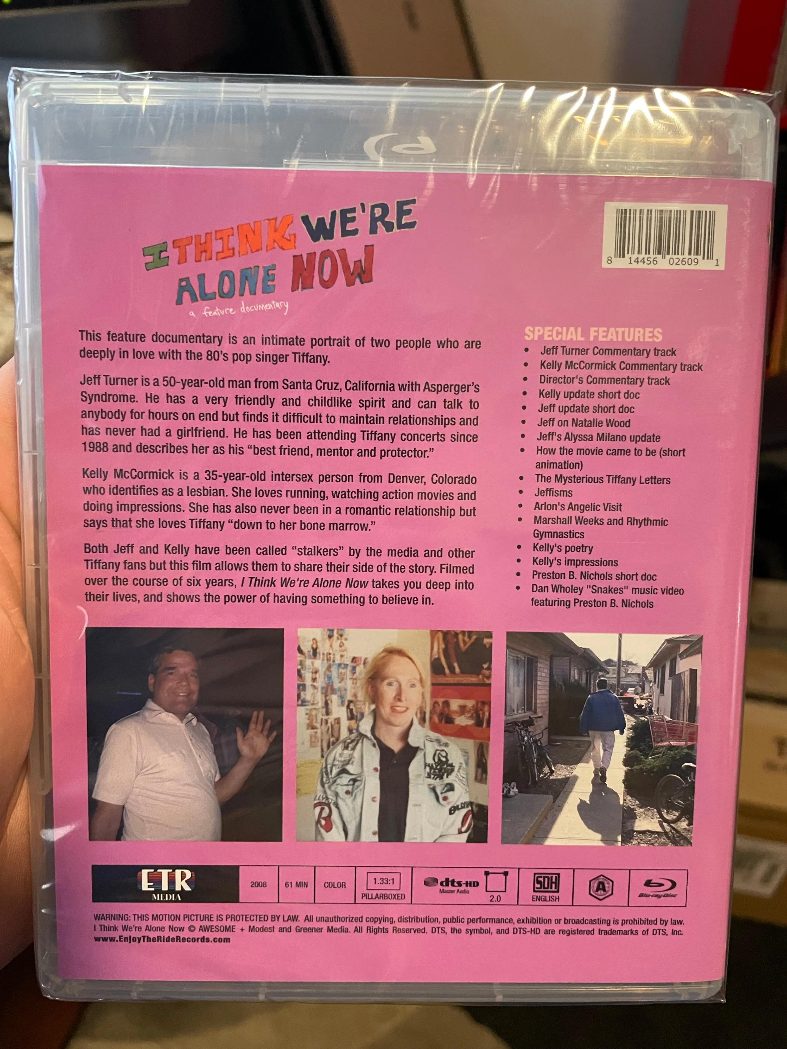 I Think We're Alone Now Blu Ray (ETRM006)