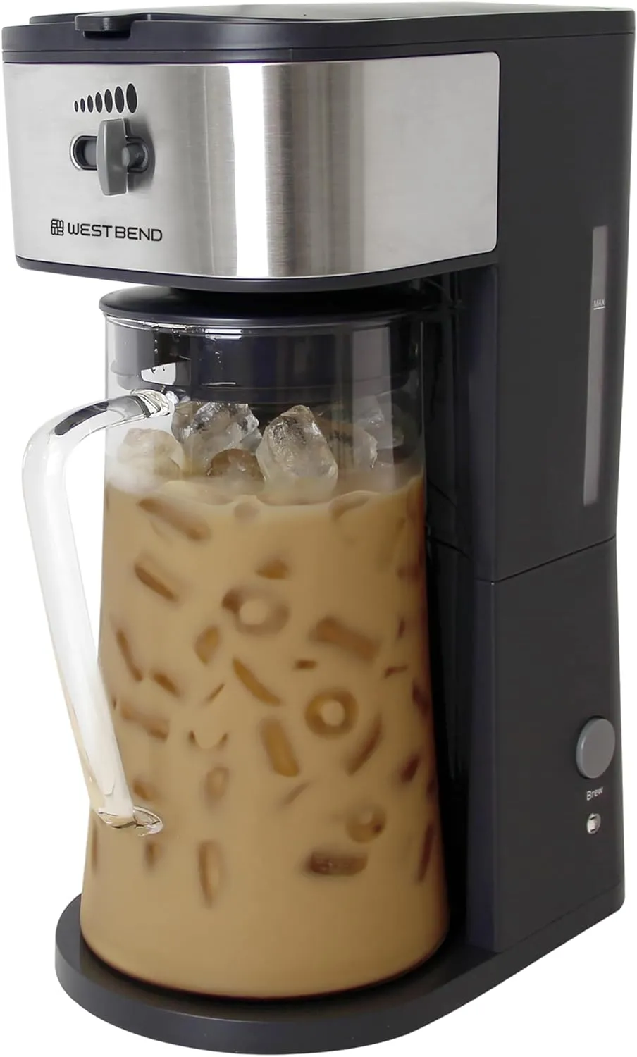 Iced Coffee Maker or Iced Tea Maker, Auto Shut-Off 2.75-Quart