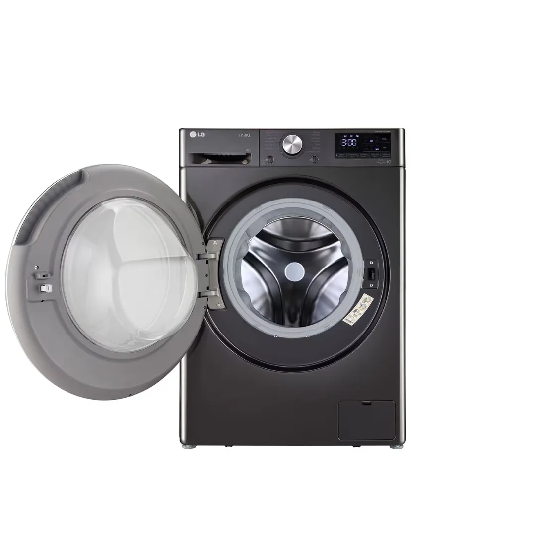 LG 11Kg Front Load Washing Machine, AI Direct Drive™, Black VCM