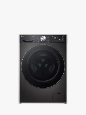 LG F4Y913BCTA1 Freestanding Washing Machine, 11kg Load, 1400rpm Spin, Black