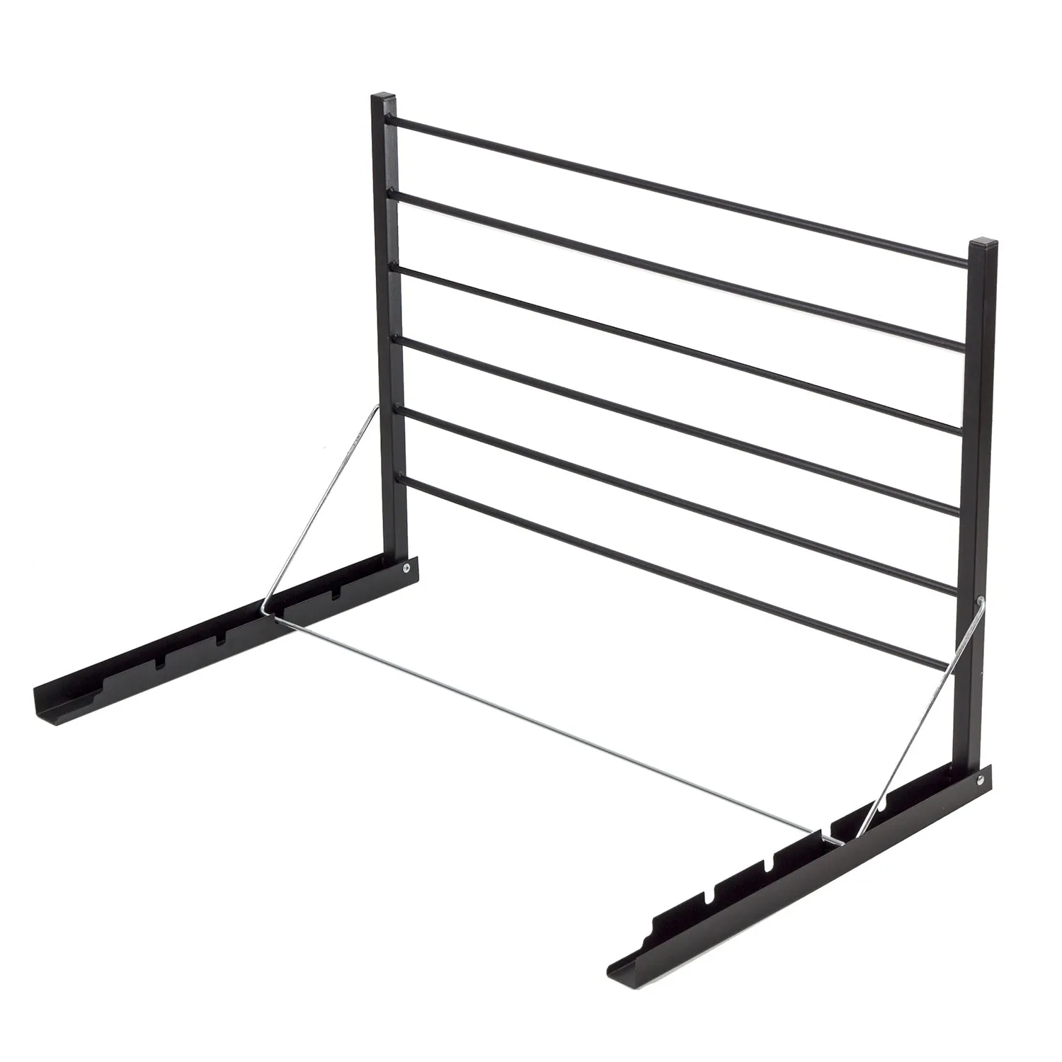 Majka wall-mounted clothes dryer wall-mounted drying rack (60cm, Black)