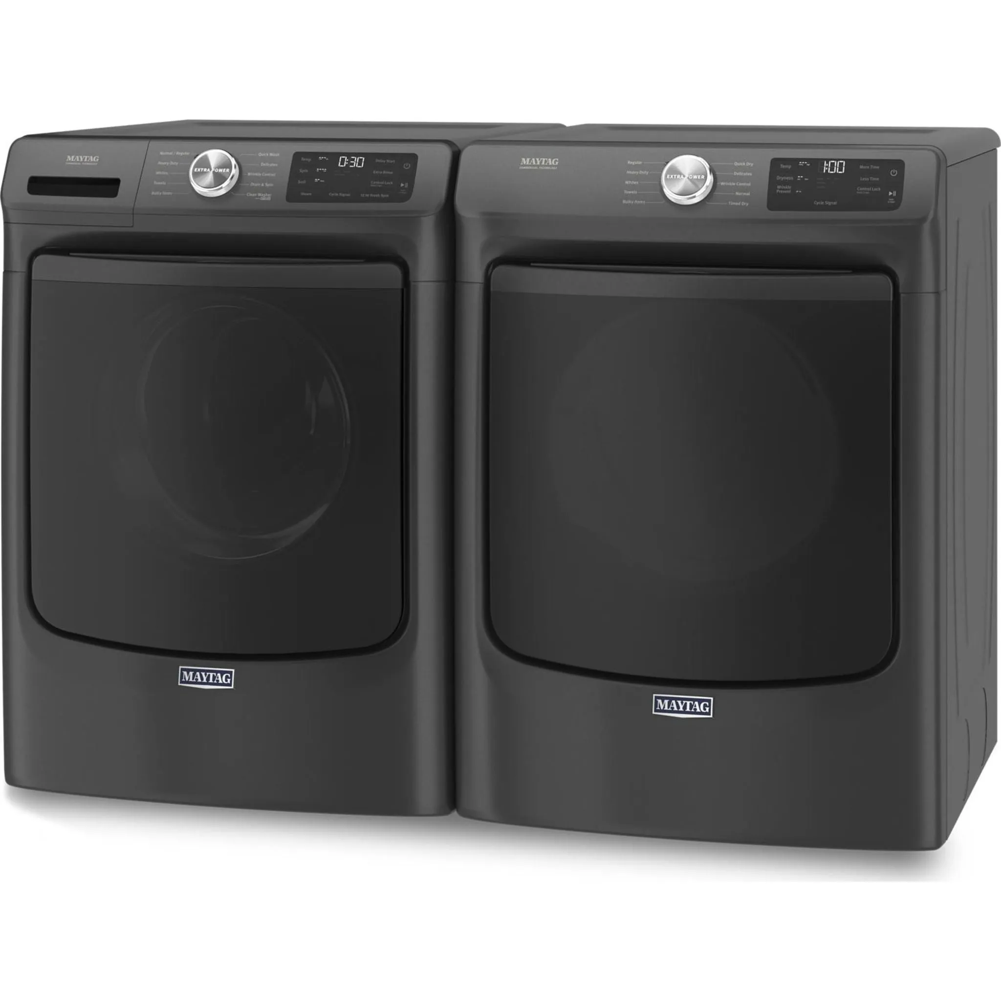 Maytag Front Load Washer with Extra Power and 12-Hr Fresh Spin option - 5.2 cu. ft. (MHW5630MBK)