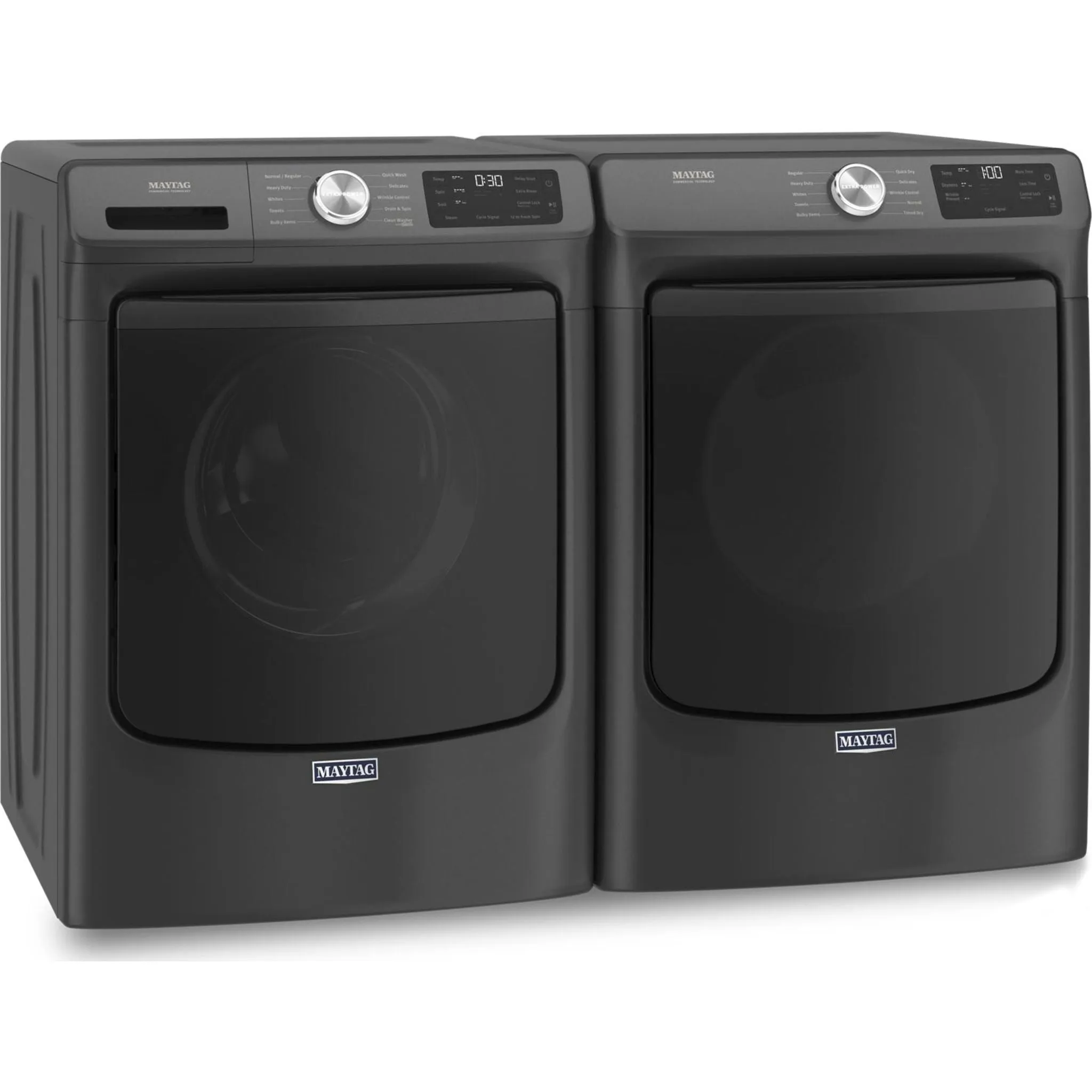 Maytag Front Load Washer with Extra Power and 12-Hr Fresh Spin option - 5.2 cu. ft. (MHW5630MBK)