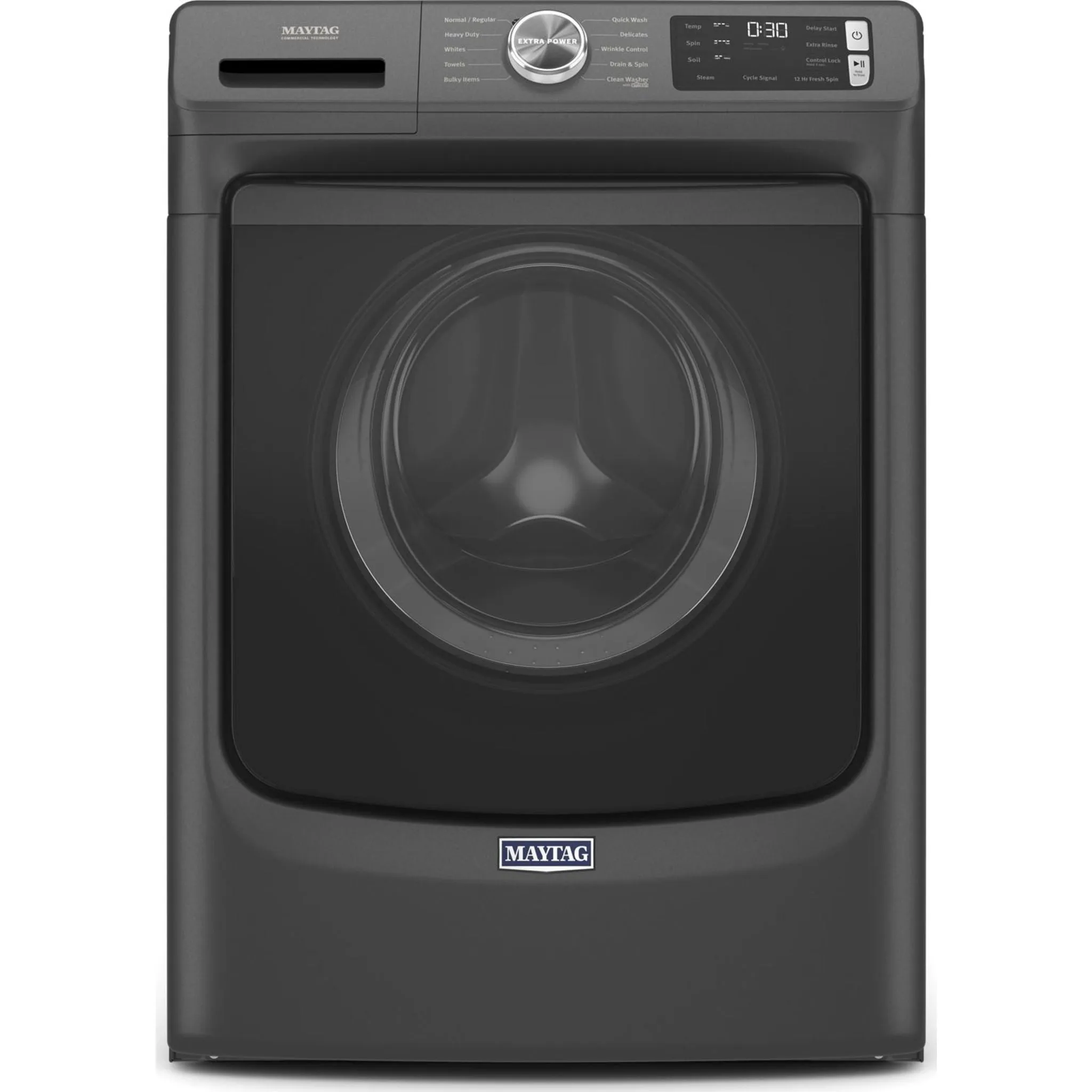 Maytag Front Load Washer with Extra Power and 12-Hr Fresh Spin option - 5.2 cu. ft. (MHW5630MBK)