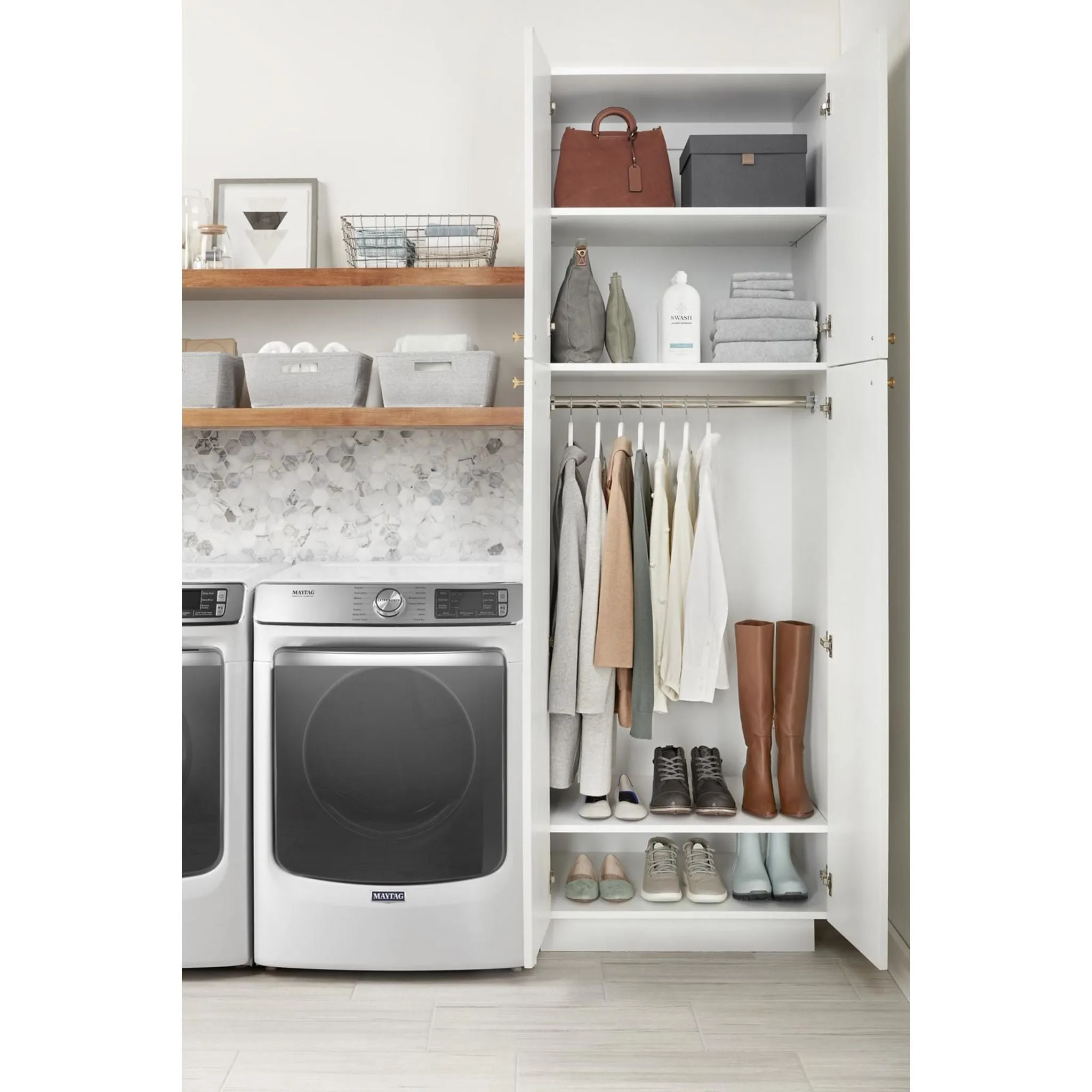 Maytag Smart Front Load Washer with Extra Power and 24-Hr Fresh Hold® option - 5.8 cu. ft. (MHW8630HW)