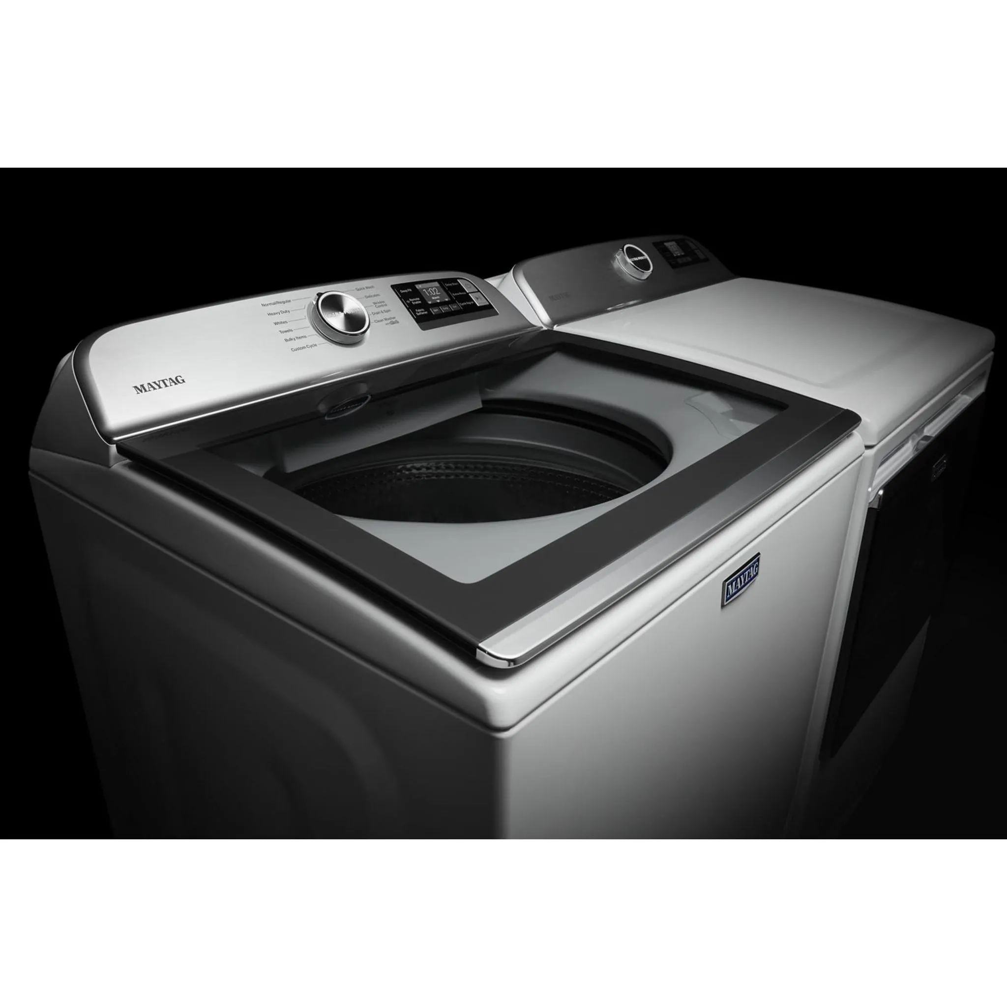 Maytag Smart Top Load Gas Dryer with Extra Power Button - 7.4 cu. ft. (MGD6230HW)