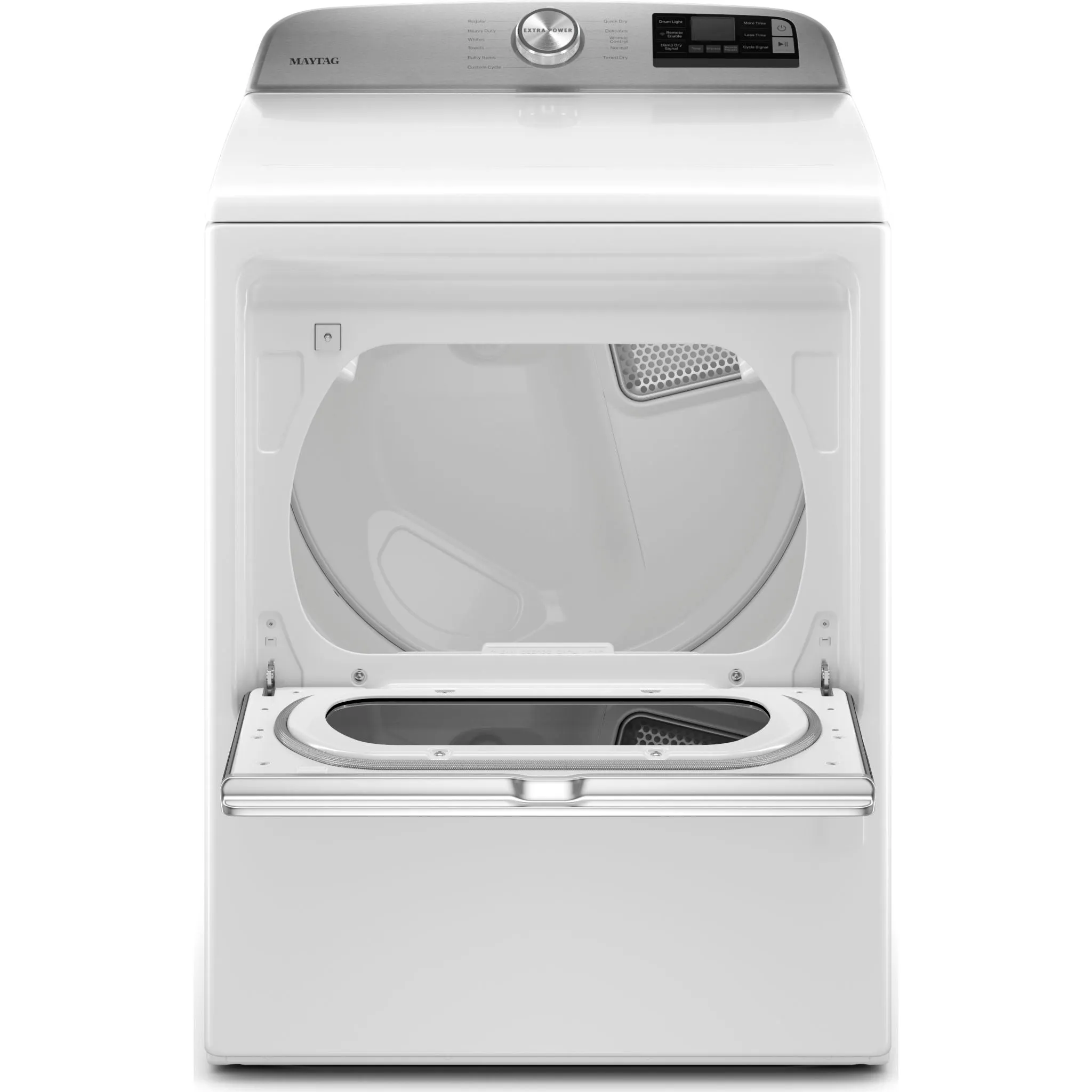 Maytag Smart Top Load Gas Dryer with Extra Power Button - 7.4 cu. ft. (MGD6230HW)