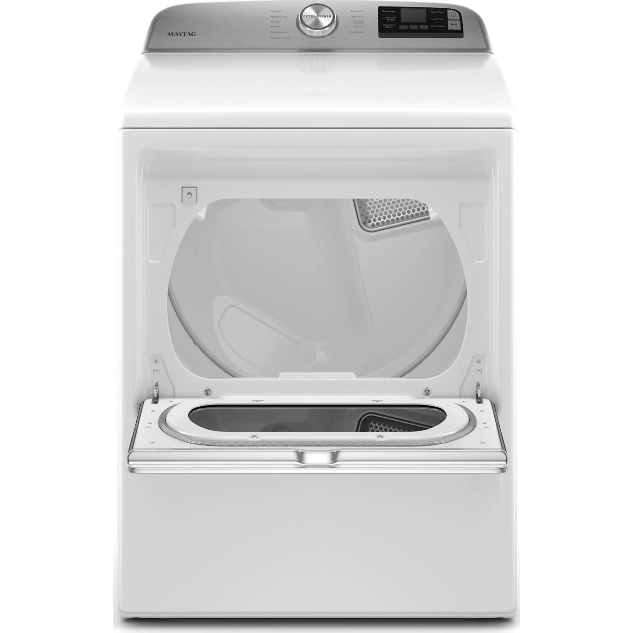 Maytag Smart Top Load Gas Dryer with Extra Power Button - 7.4 cu. ft. (MGD6230HW)