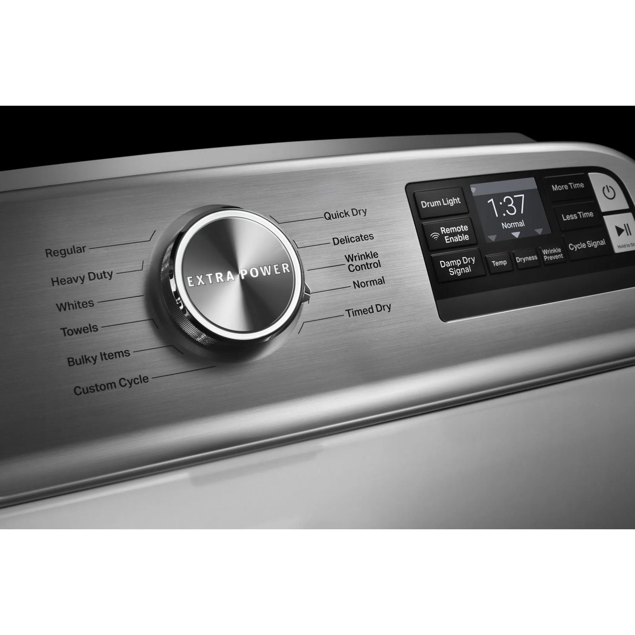 Maytag Smart Top Load Gas Dryer with Extra Power Button - 7.4 cu. ft. (MGD6230HW)