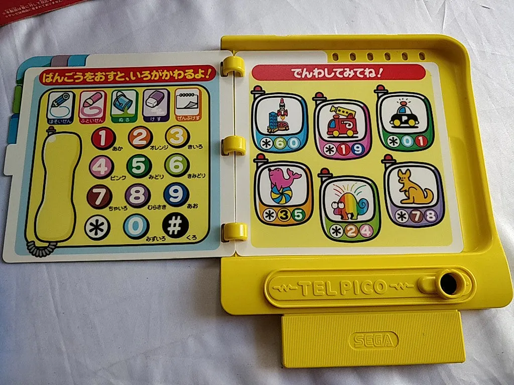 Moshi Moshi PICO SEGA TOYS Kids Communication PICO game in box set, tested-d0930