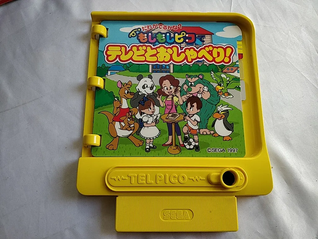 Moshi Moshi PICO SEGA TOYS Kids Communication PICO game in box set, tested-d0930