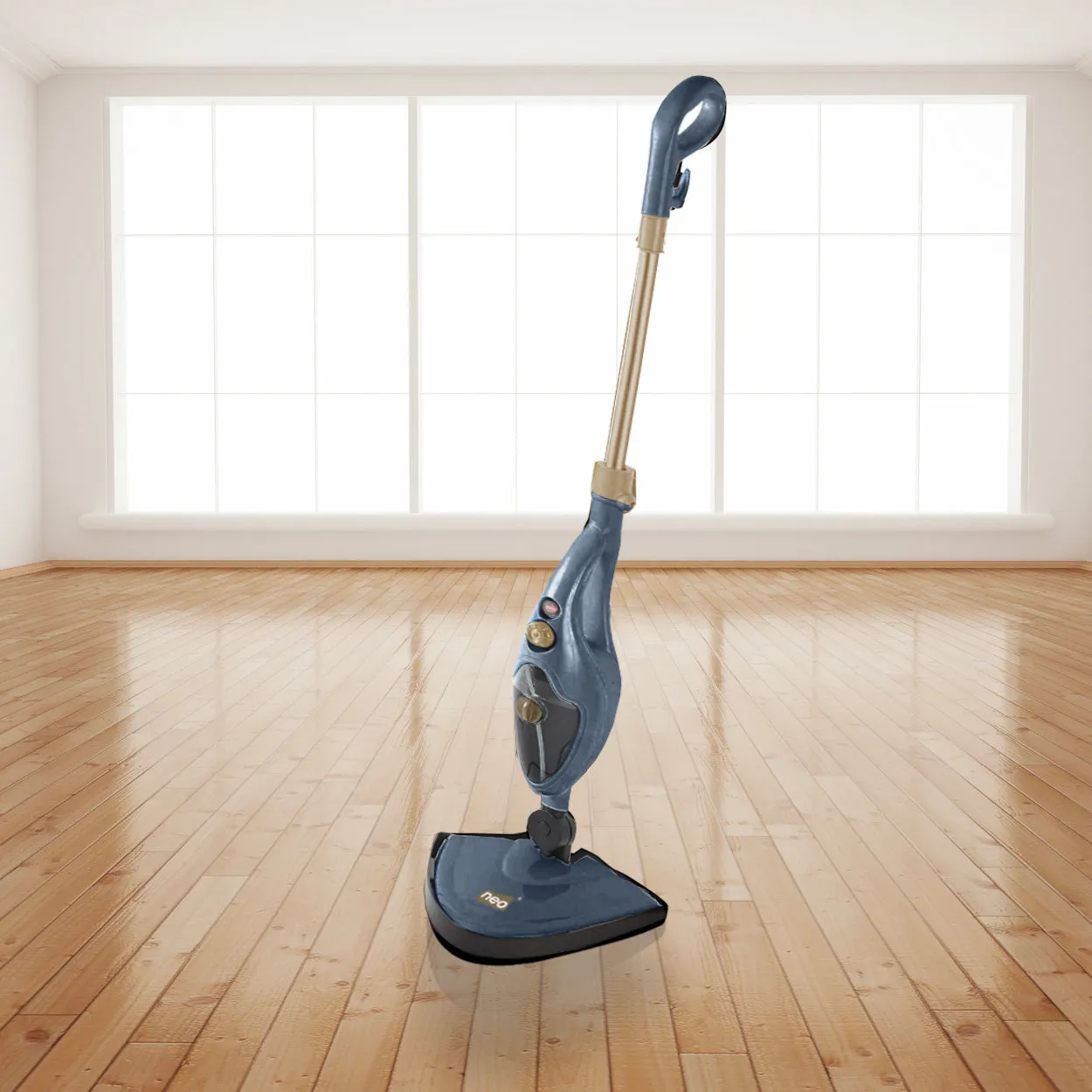 Neo Dark Grey Copper 10 in 1 1500W Hot Steam Mop Cleaner and Hand Steamer