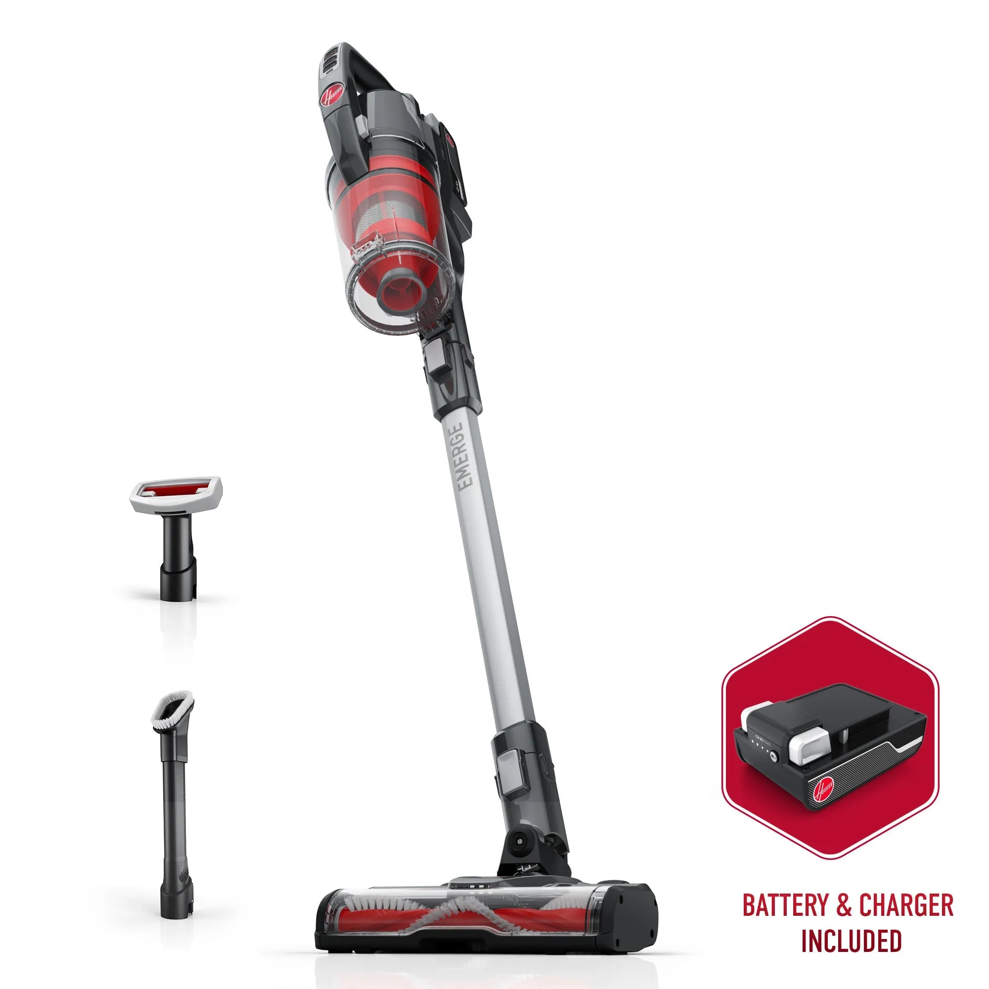 ONEPWR Emerge Cordless Stick Vacuum with Free Steam Mop