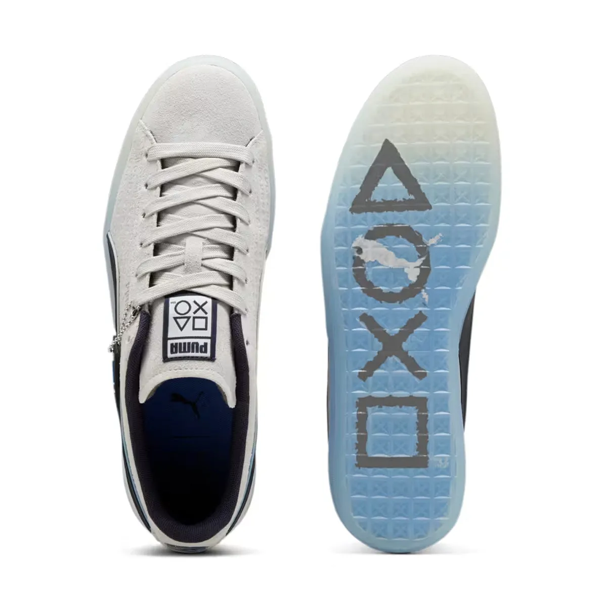   Playstation Suede 'Glacial Gray New Navy'