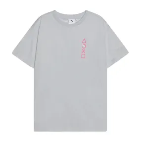 Puma X Playstation Elevated Tee (Silver Mist)