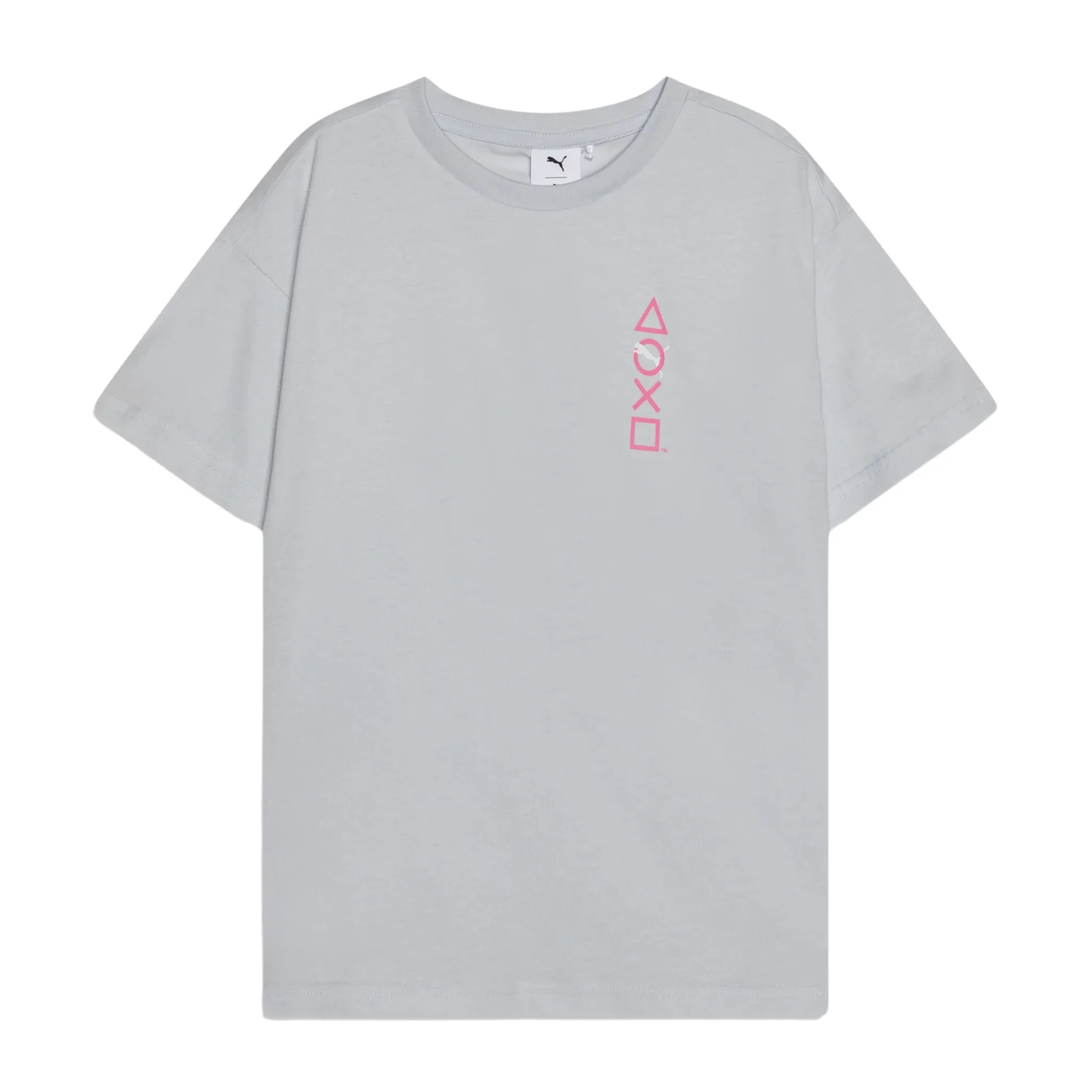 Puma X Playstation Elevated Tee (Silver Mist)