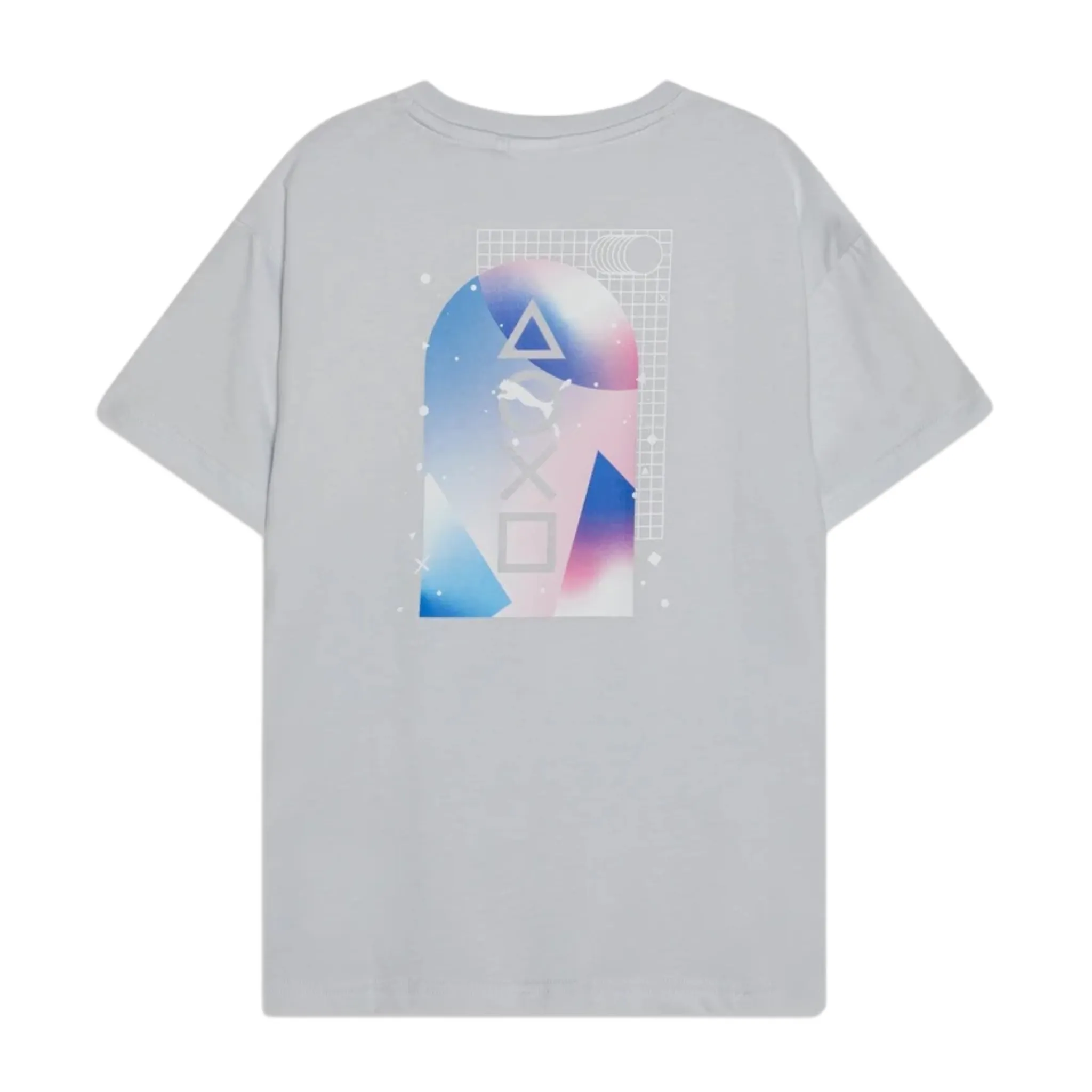 Puma X Playstation Elevated Tee (Silver Mist)