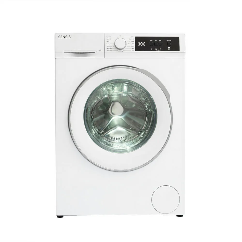 Sensis WMF01814AW 8kg 1400 Spin Washing Machine White