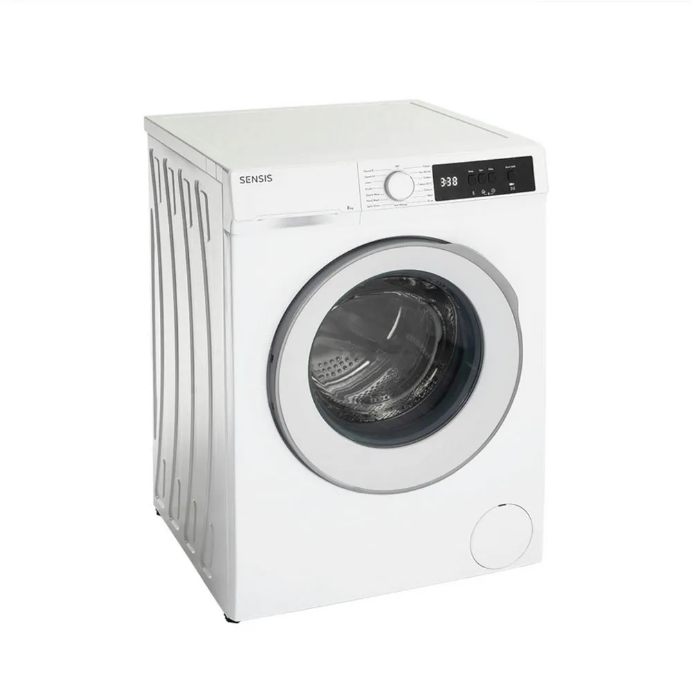 Sensis WMF01814AW 8kg 1400 Spin Washing Machine White