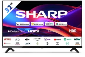 Sharp 1TC32GD2225K 32" HD Ready Frameless Smart Roku Television