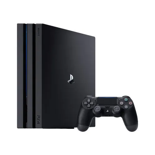 Sony PlayStation 4 Pro 1TB Gaming Console Black with BOLT AXTION Bundle Like New