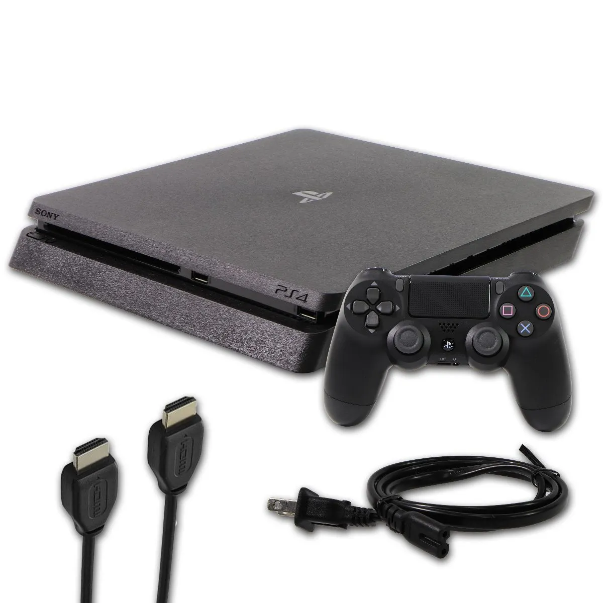 Sony Playstation PS4 Slim Console 1TB / Black (CUH-2215A)